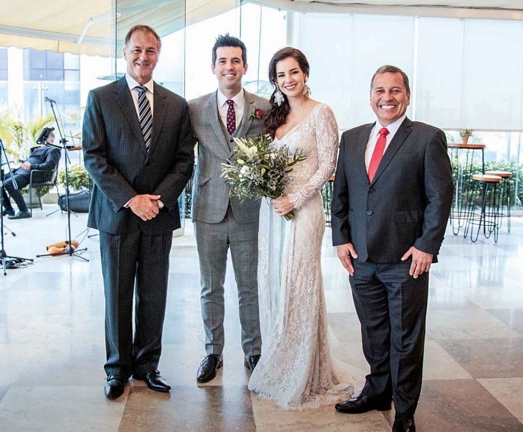 Así fue la boda de Jesús Alzamora y María Paz Gonzales Vigil