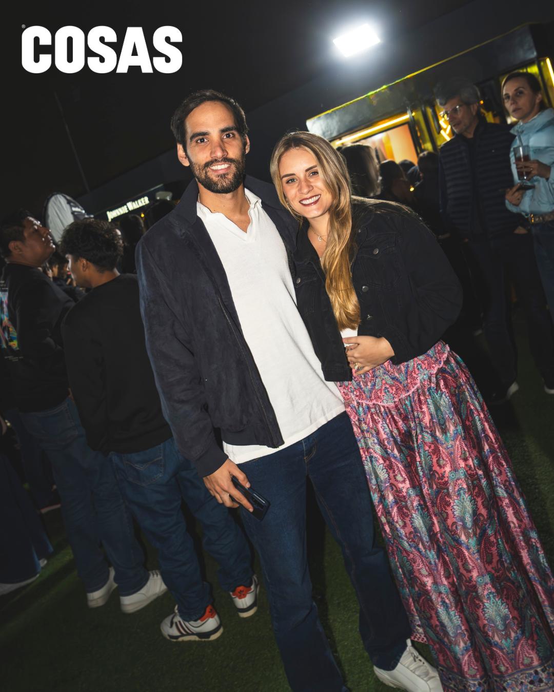 Augusto Delgado y Camila Castillo
