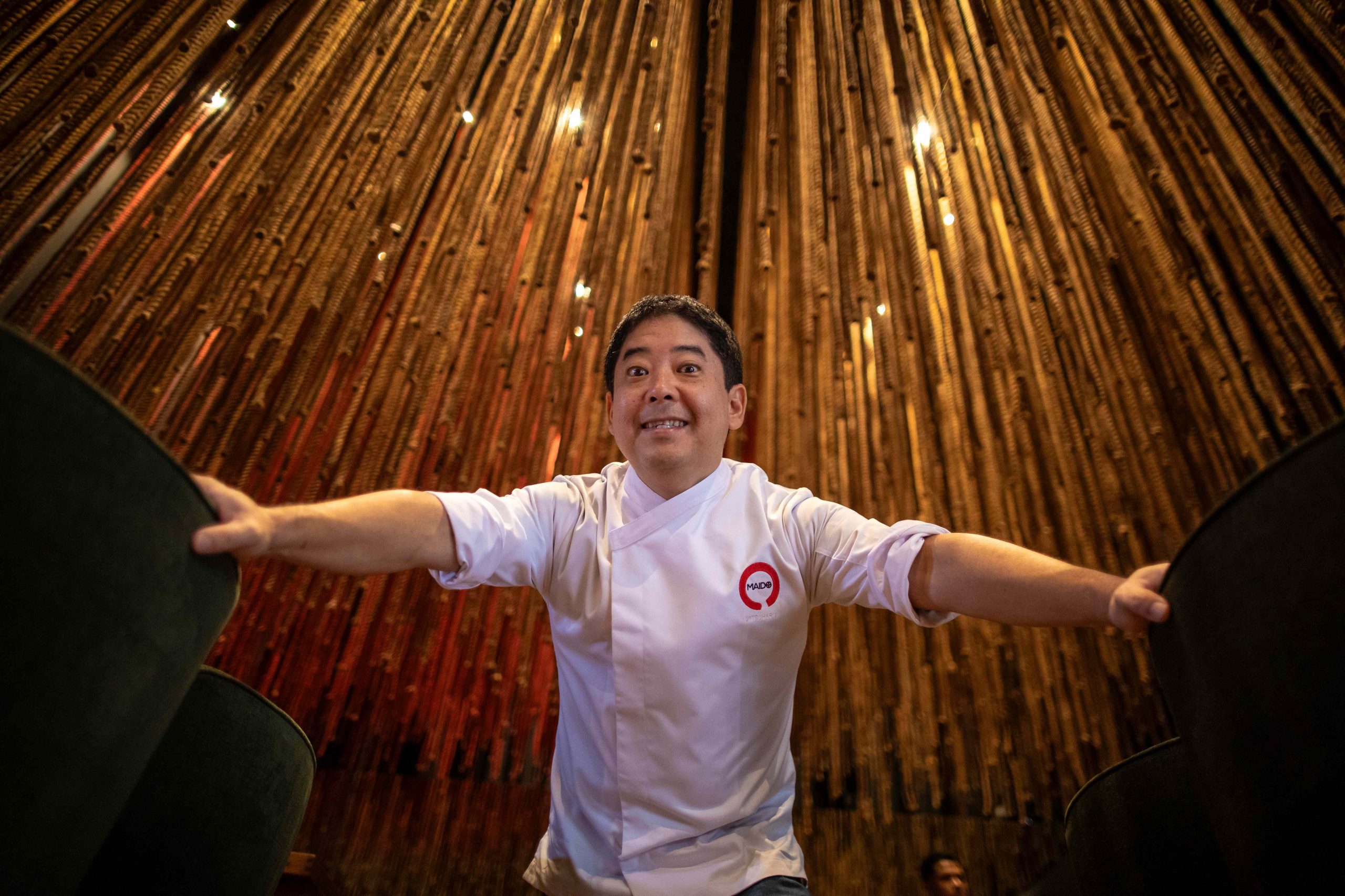 Micha y Gastón feria Ayacucho