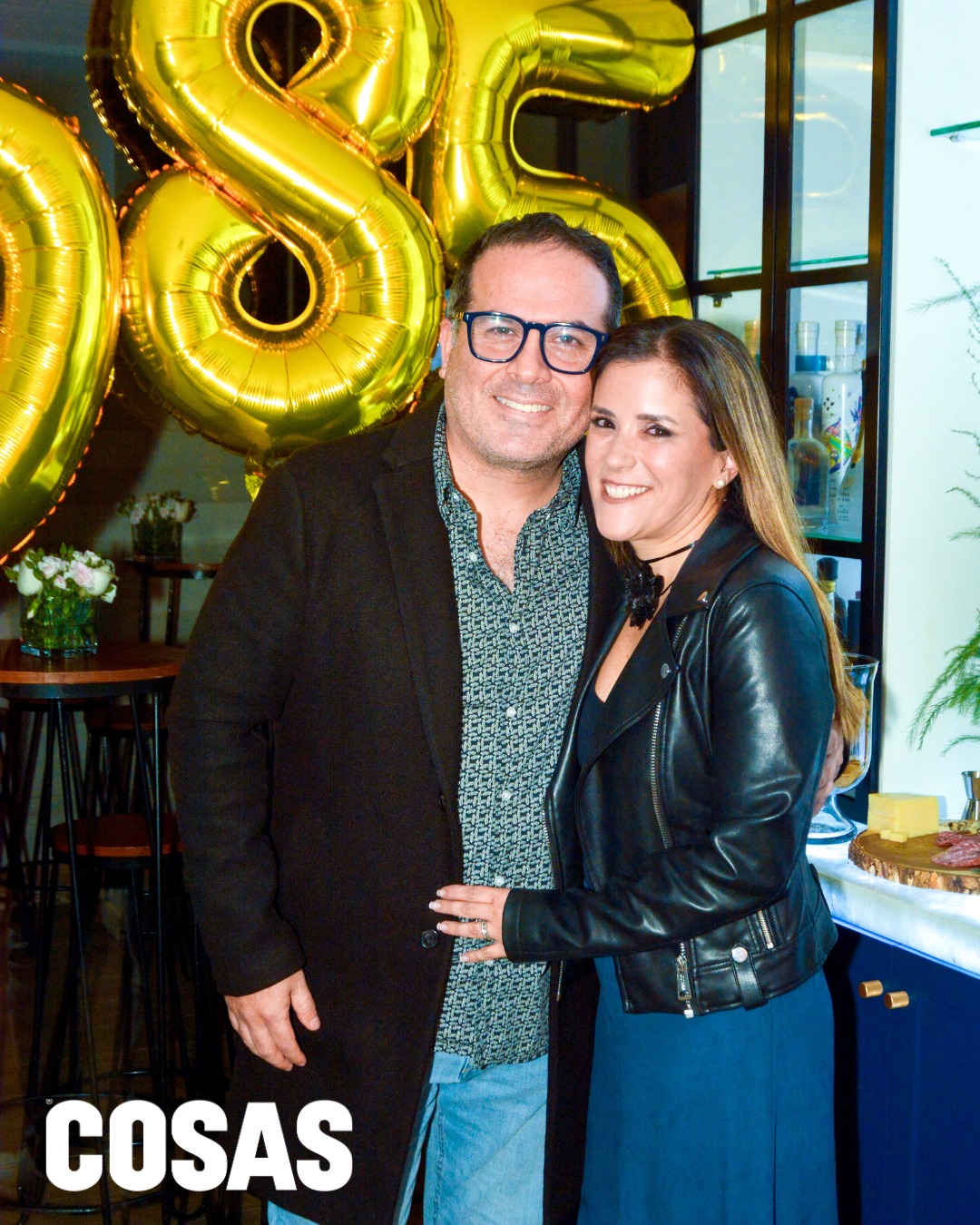 Sergio Barrios y Daniella Vinatea