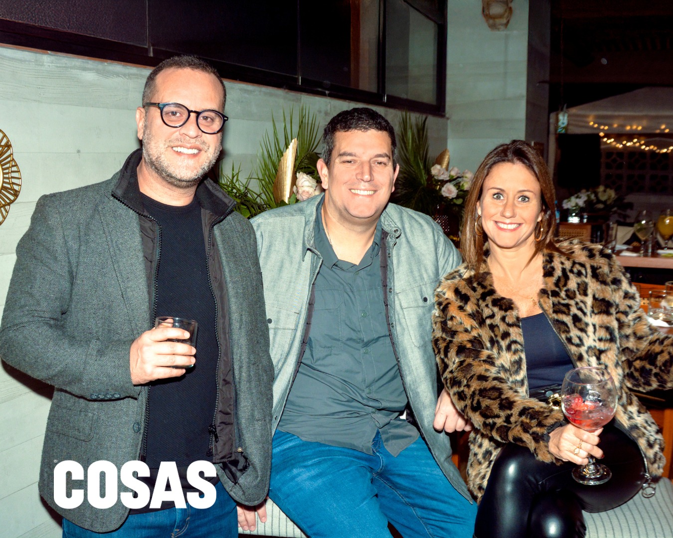 Gabriel Urrutia, Javier Pérez Albela y Fiorella Balbuena