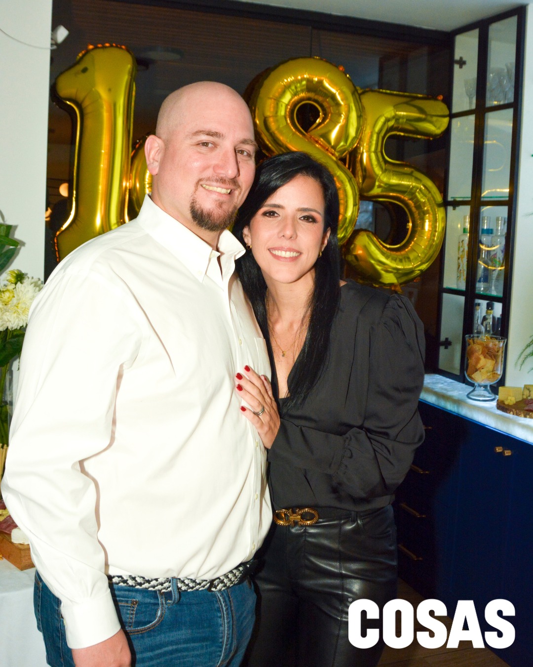 Derek Forsyth y Lucía Chipoco