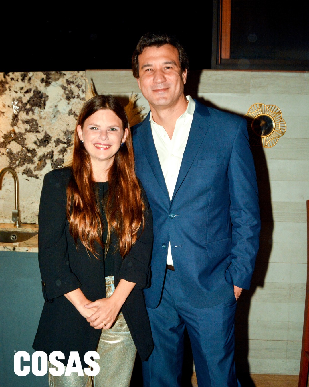 Colomba de la Piedra y Steve Allen