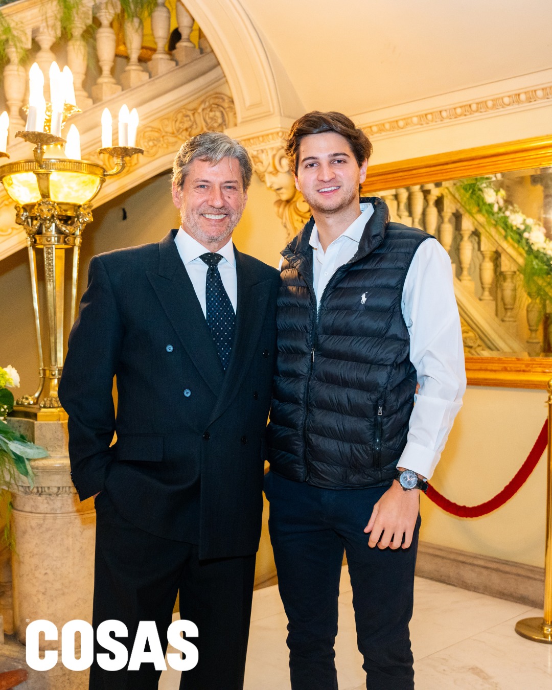 Alberto Menacho (padre) y Alberto Menacho (hijo)