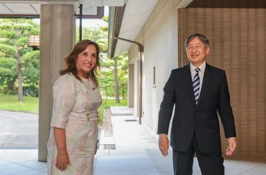 Dina Boluarte en Japón
