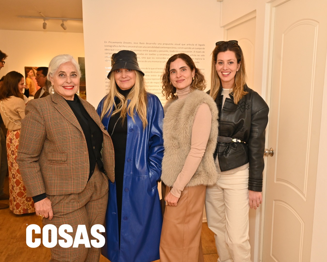 Narriman Chede, Giovanna Nucci, Fernanda Chede y Michelle Lima Ponce