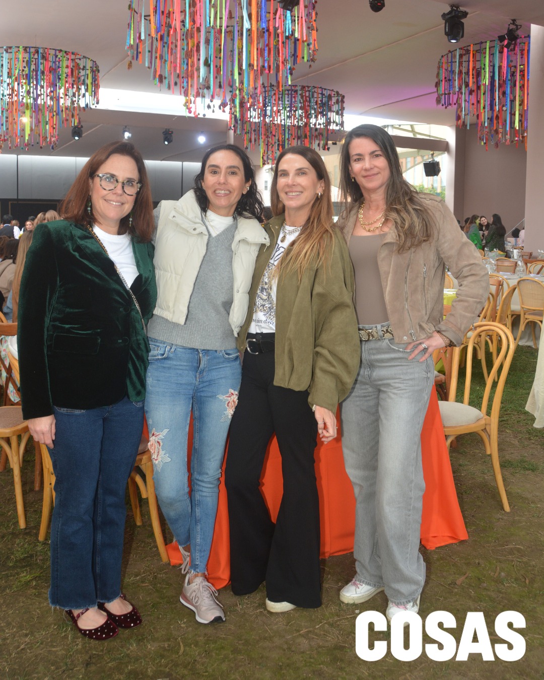 Alessandra Castoldi, Claudia Velarde, Michelle Nossar y Lizbeth Prevett