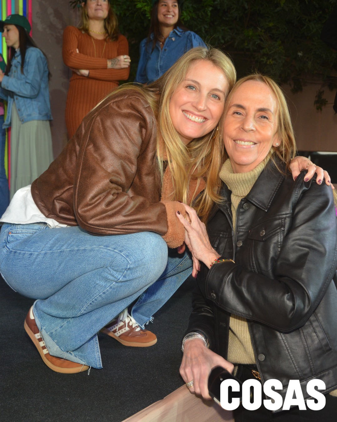 Cristine Morris y María FE Arteaga