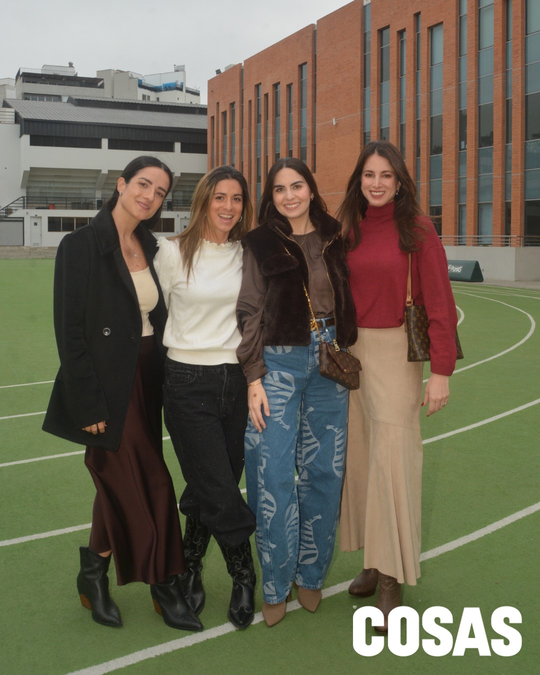 Alejandra Fernández Concha, Mariana Gracia Miró, Stephanie Jones y Giannina Fernandini.