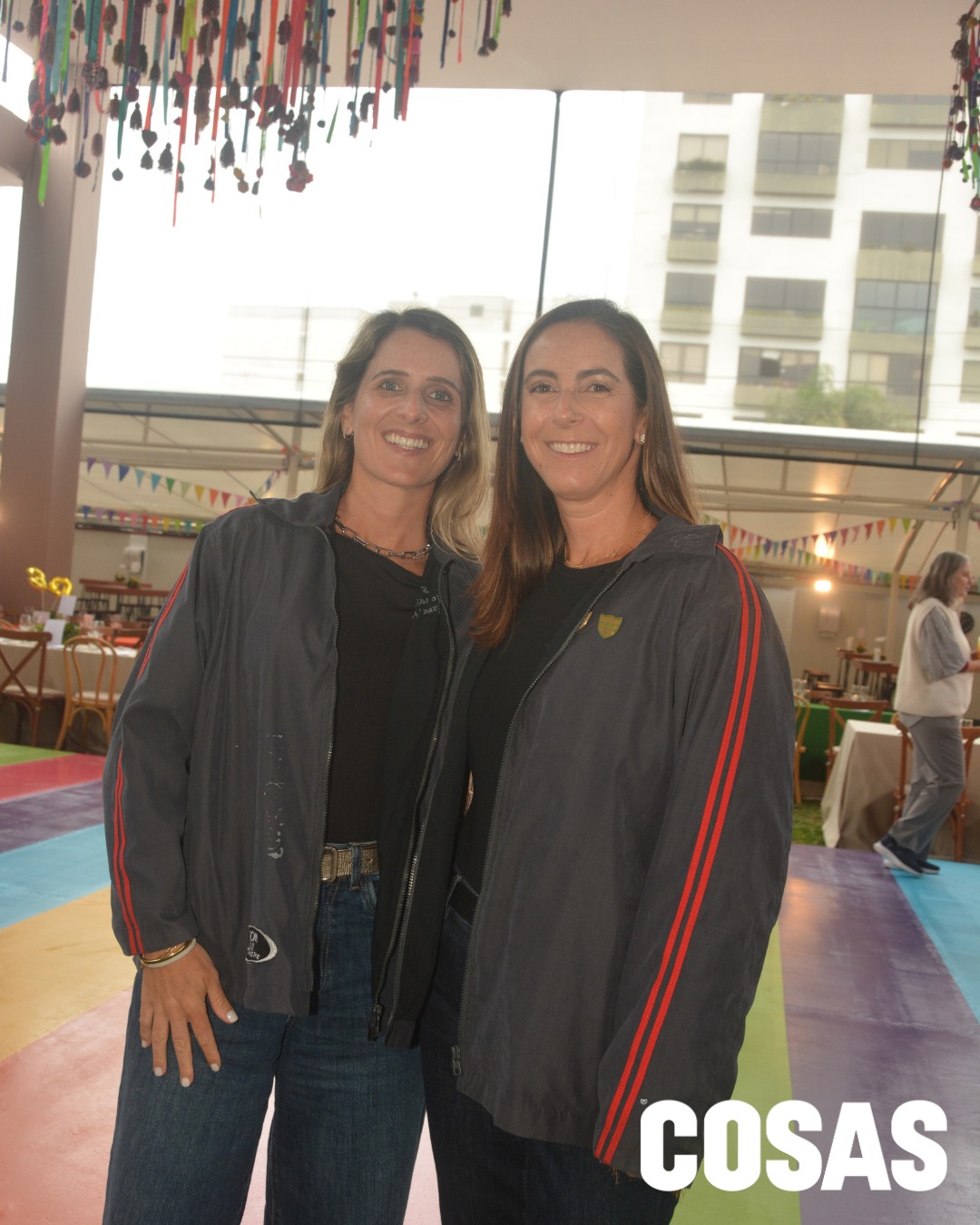 Lorena Espinoza y Pamela Griffith