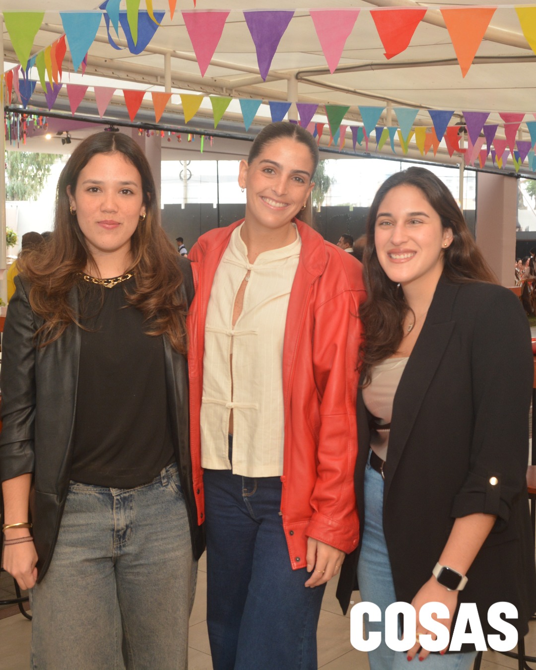 María Fernanda Villamonte, Paula Elías y Alejandra García