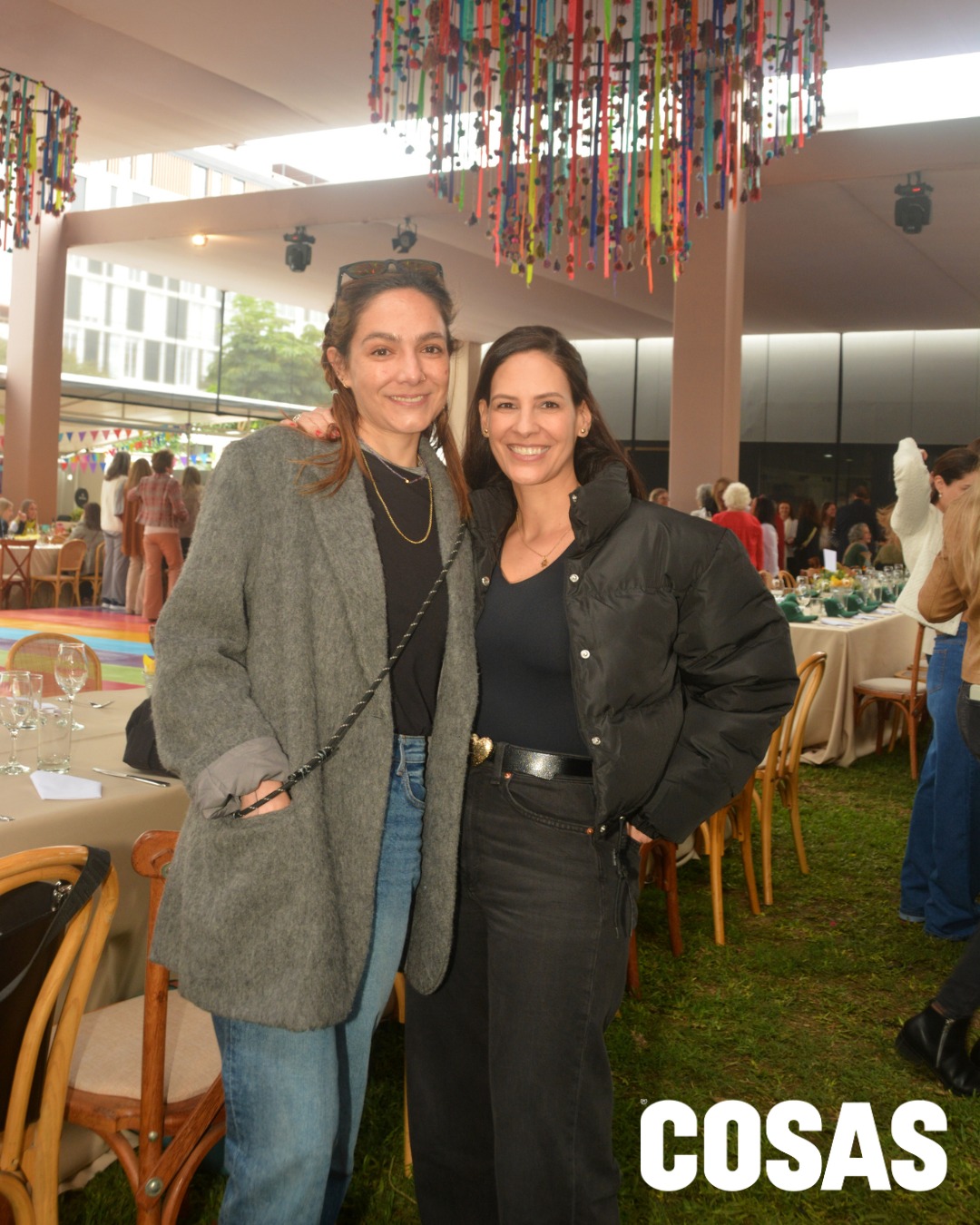 Solange Lecussan y Melissa Brosset