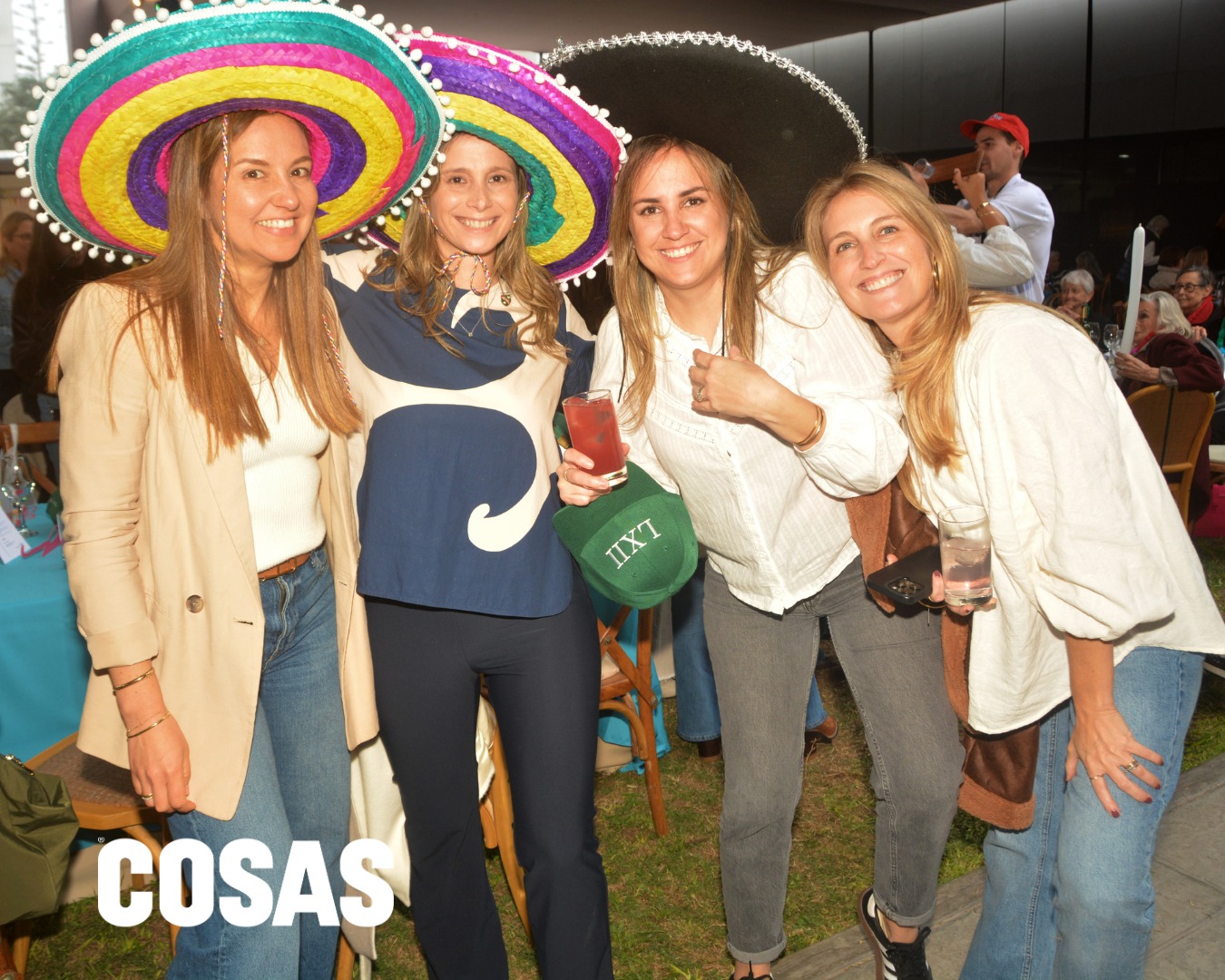 Chiara Franciscolo, Maria Teresa Custer, Inés Cilloniz y Kristin Morris