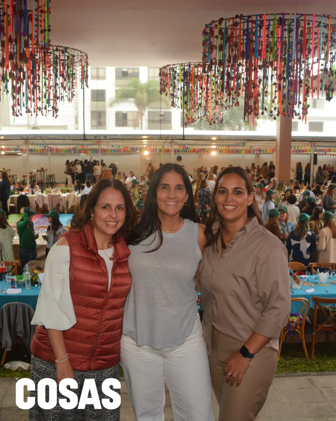 Mariana Pardo, Diana Marsano y Luciana Allemant