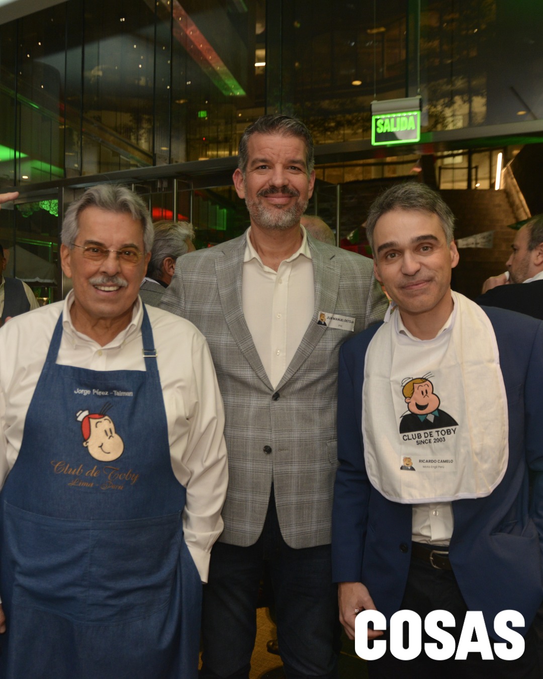 Jorge Pérez, Juan Manuel Ostoja y Ricardo Camelo