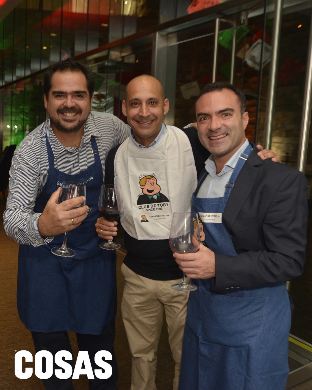 Sebastián Cavenesia , Sebastián Valera y José Yépez