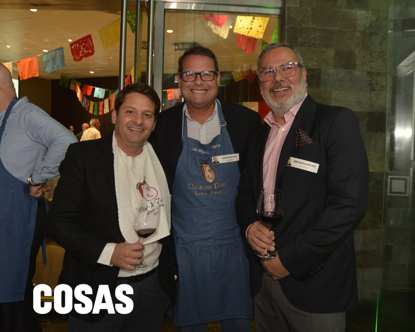 Juan Alberto Tizza , Luis Miguel León y Abelardo Gudino