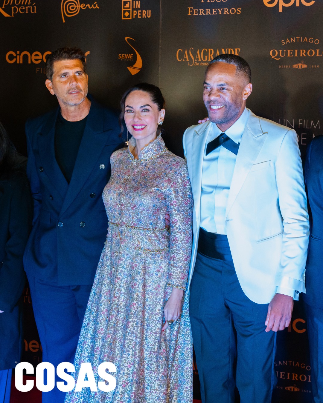 Christian Meier, Bárbara Mori y Pudy Ballumbrosio