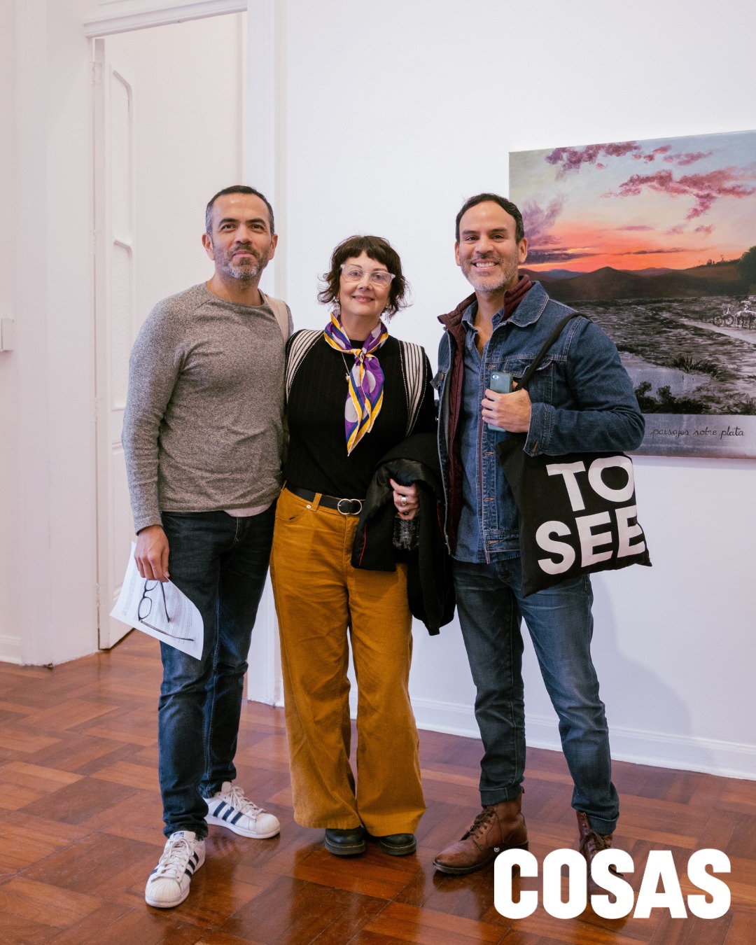 Felipe Novoa, Adriana Pardo y Hugo Vásquez