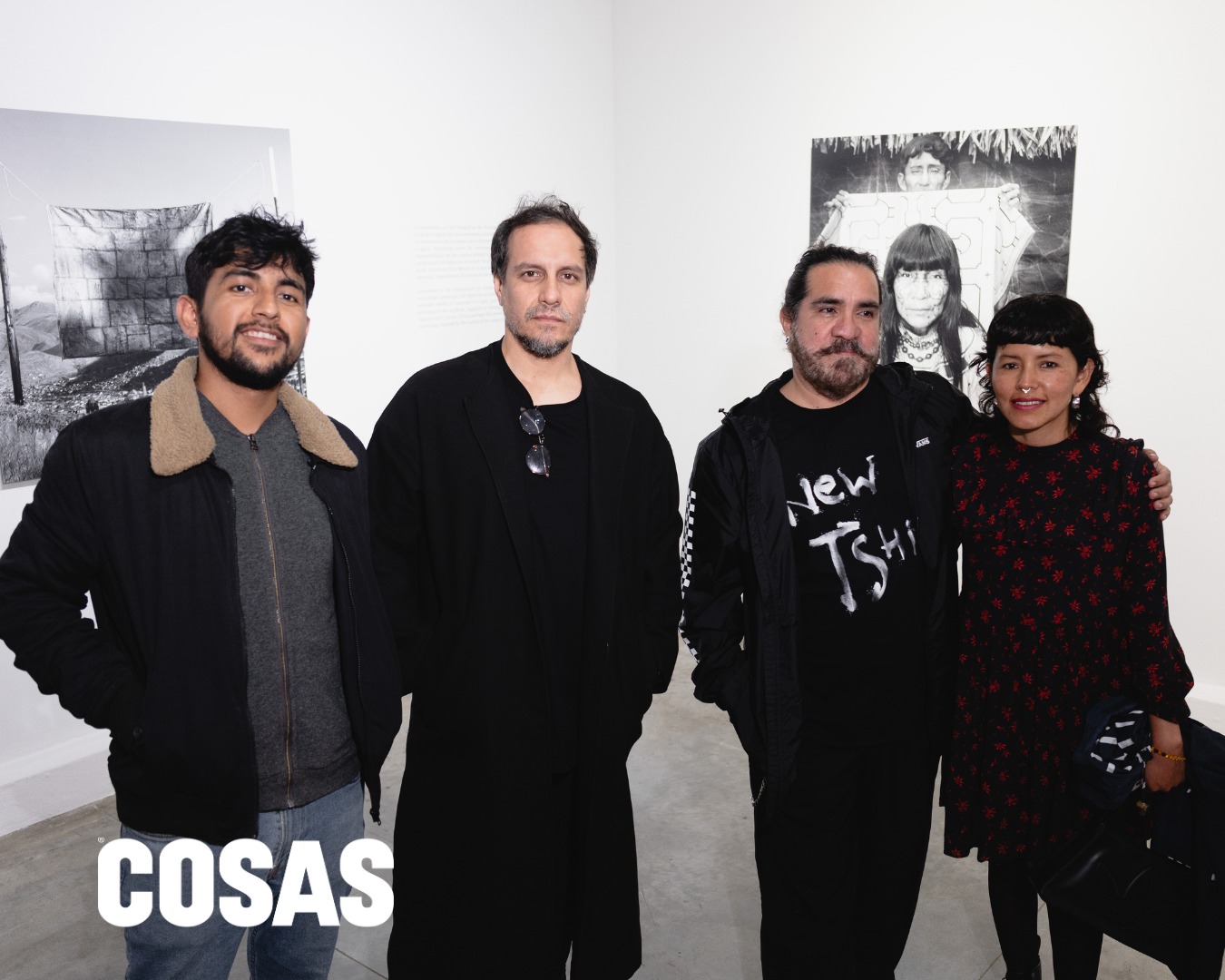 Adrián Román, Juan Carlos Avellaneda, Martín Yepez y Carol Roots