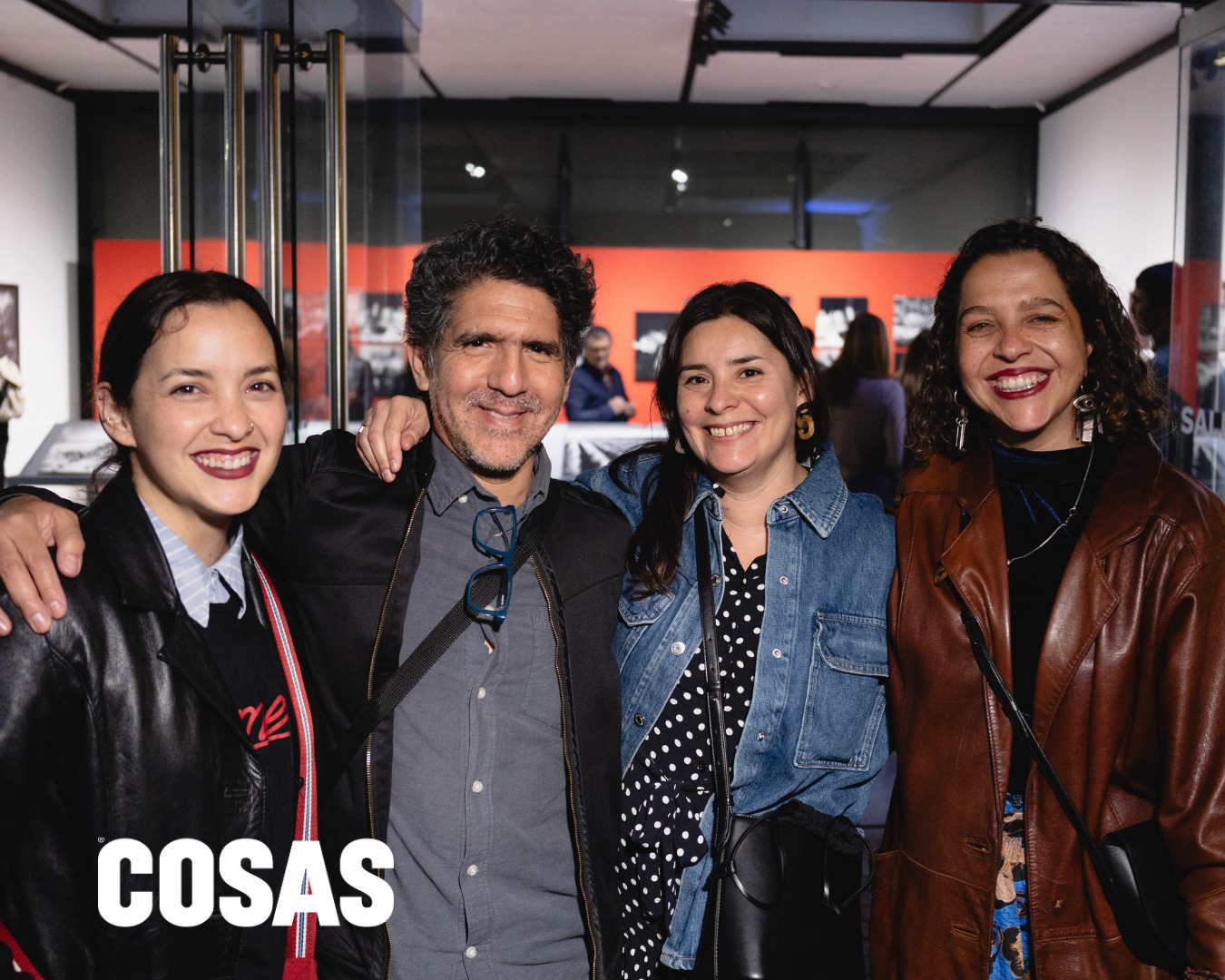 Andrea Gianella, Dante Pineda, Carolina Cardich y Ana Lía Orezzoli