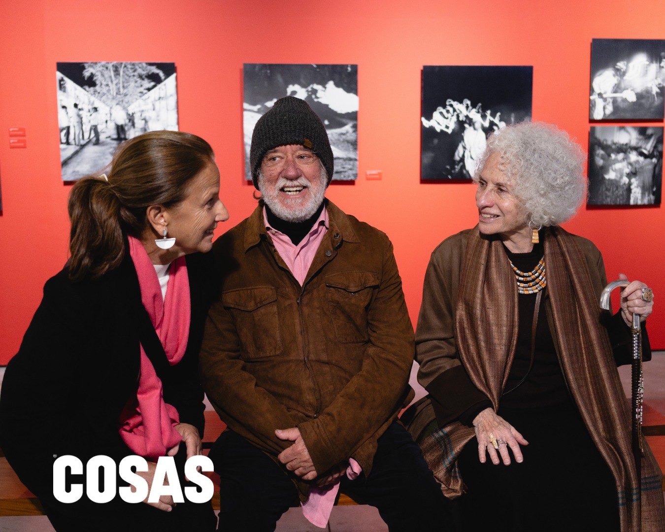 Pauline Barberi, Manongo Mujica y Ester Ventura