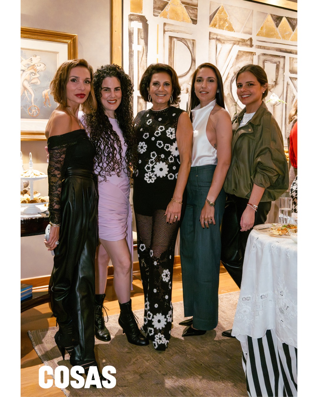 Flavia Zecchinato, Nicole y Magali Simon, Antonella Zecchinato y Erika Nocolini