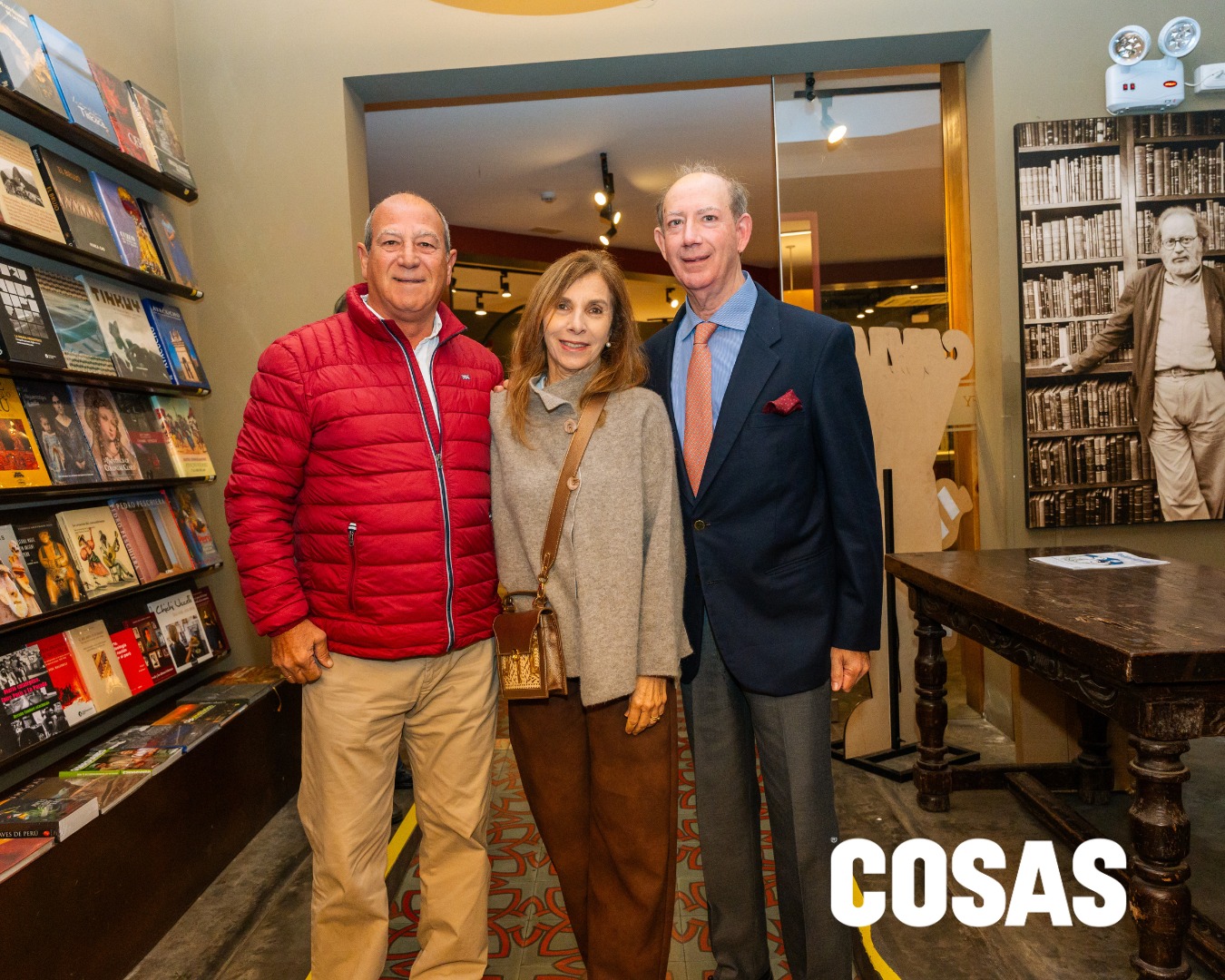Hernán Luna, María Angélica Noriega de Luna y José Hernández de Agüero