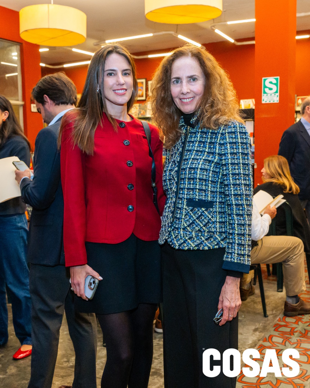 Natalia Rey de Castro y Natalia Hernández de Agüero