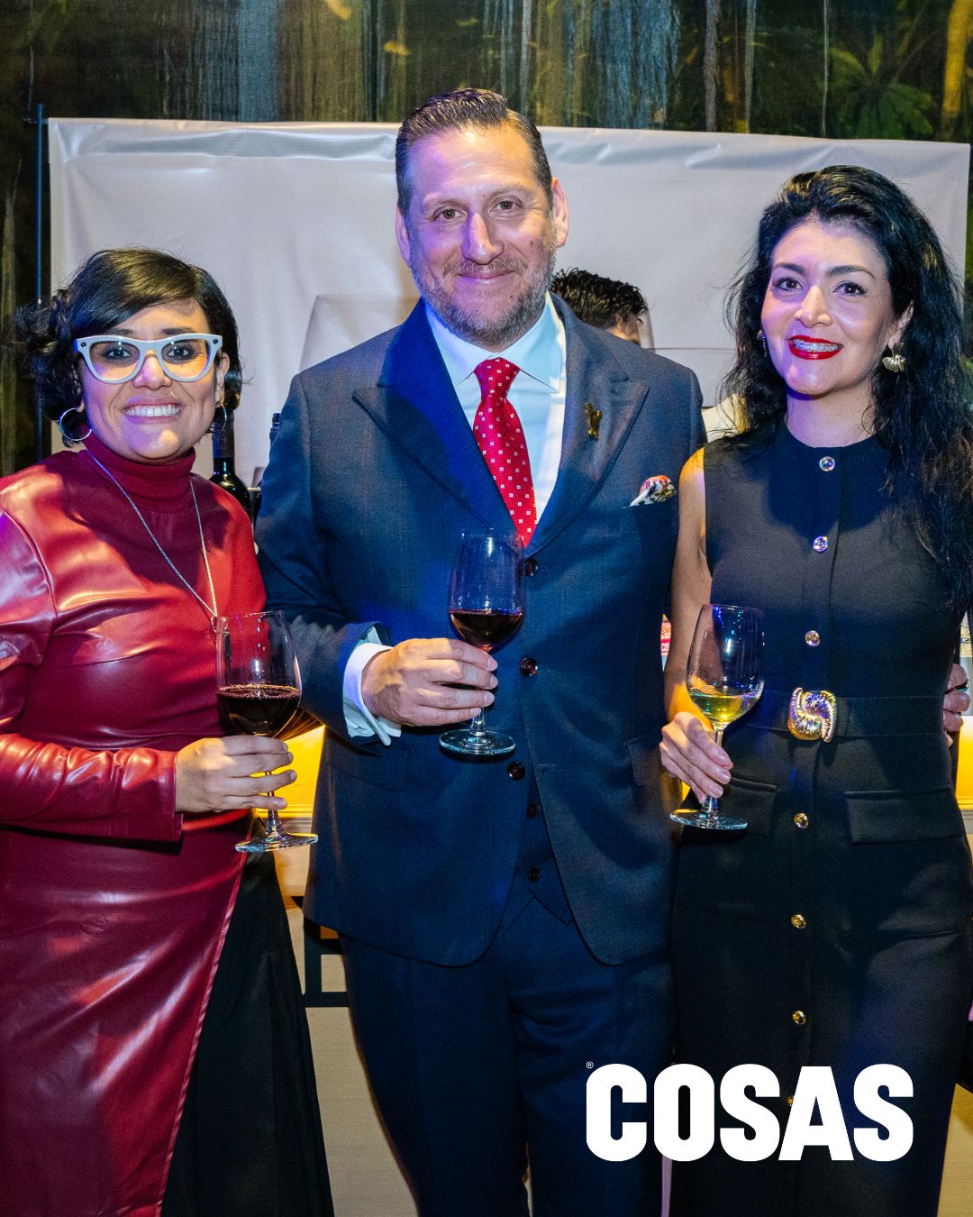 Carolina García, Diego Macedo y Erika Esparza.