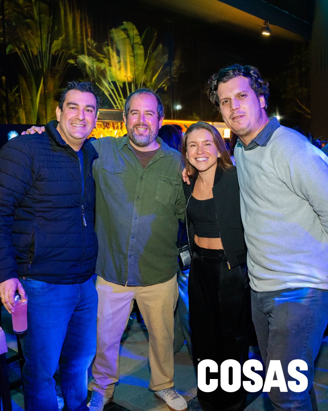 Franco Ferreira, Luis Martín Alzamora, Laura Graner, y Ricardo Martins.