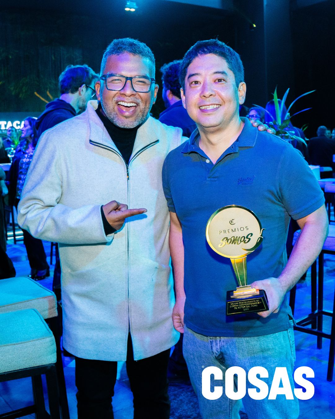 Jaime ‘Choca’ Mandros y Mitsuharu Tsumura.