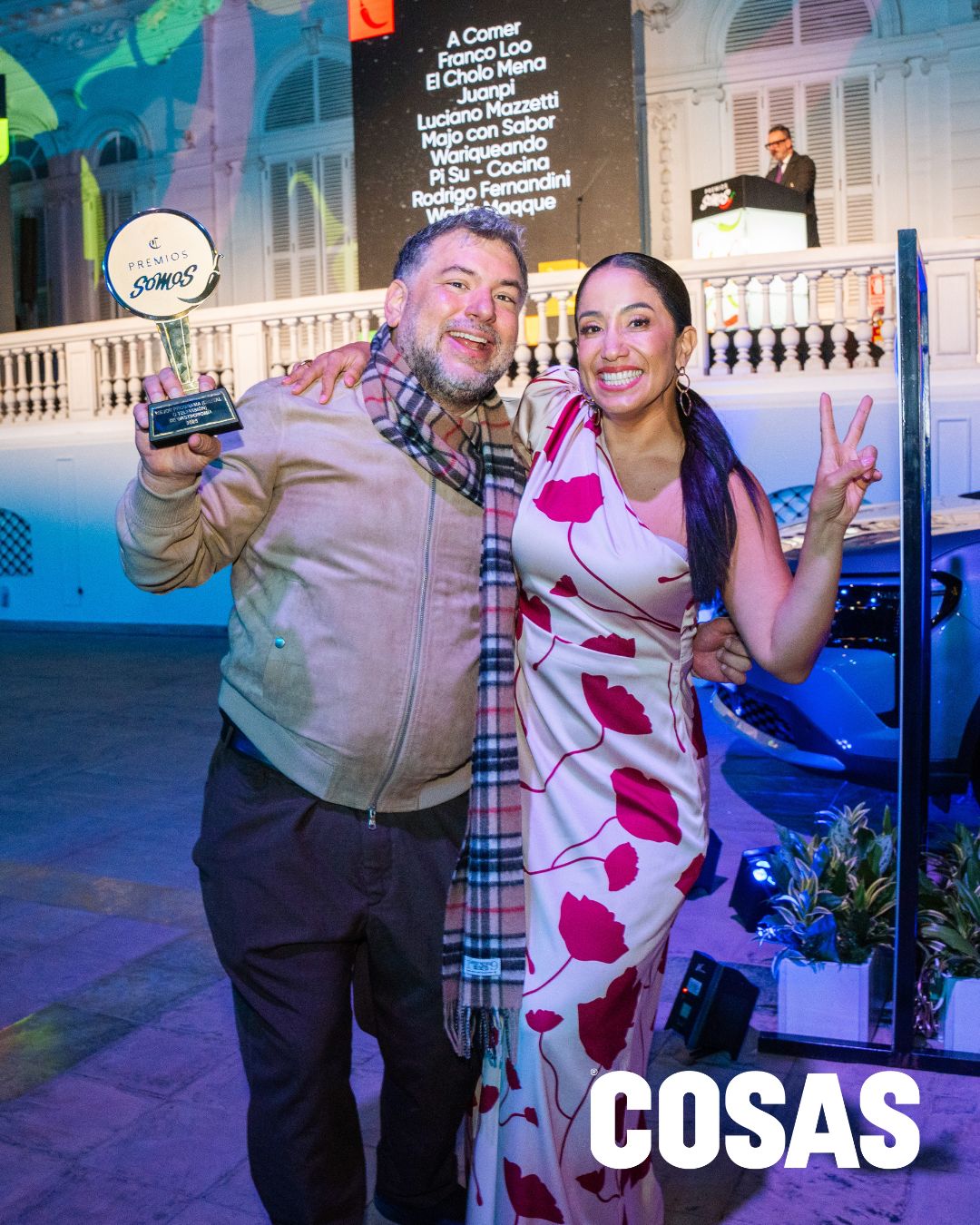 Javier MasÍas y Nelly Rossinelli.