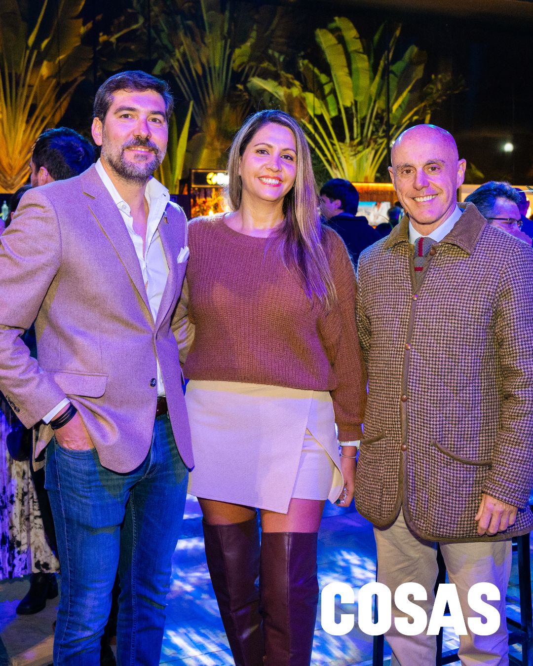 José Manuel Jurado, Carla Alvarado y Alejandro Abellán.