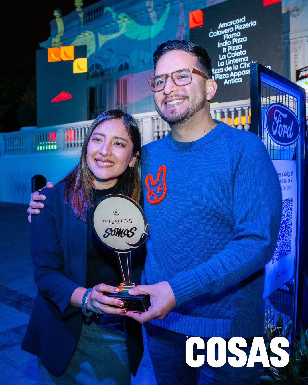Katherin García y Harry Neira.