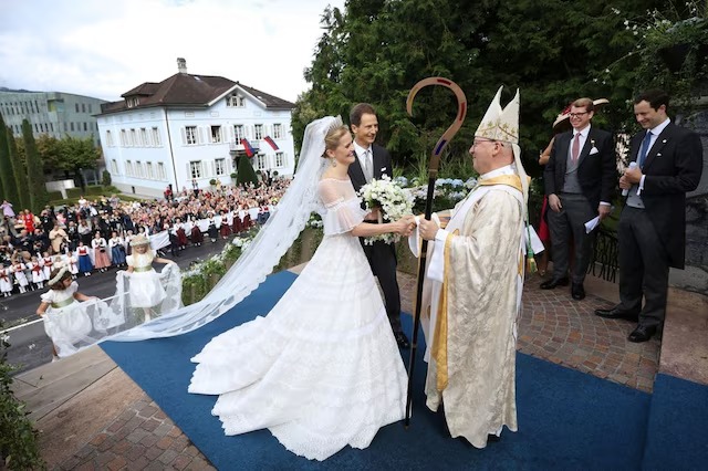María Carolina de Liechtenstein y Leopoldo Maduro Vollmer