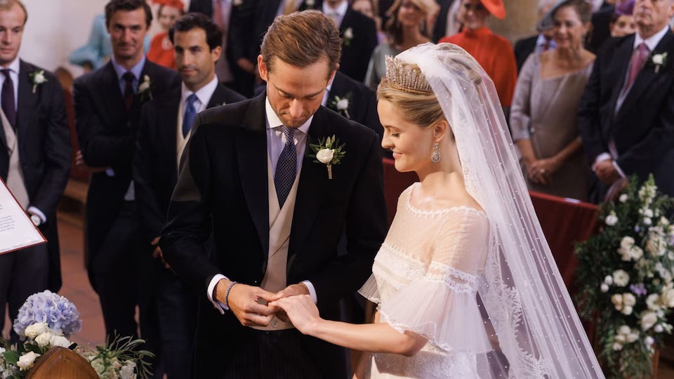 María Carolina de Liechtenstein y Leopoldo Maduro Vollmer