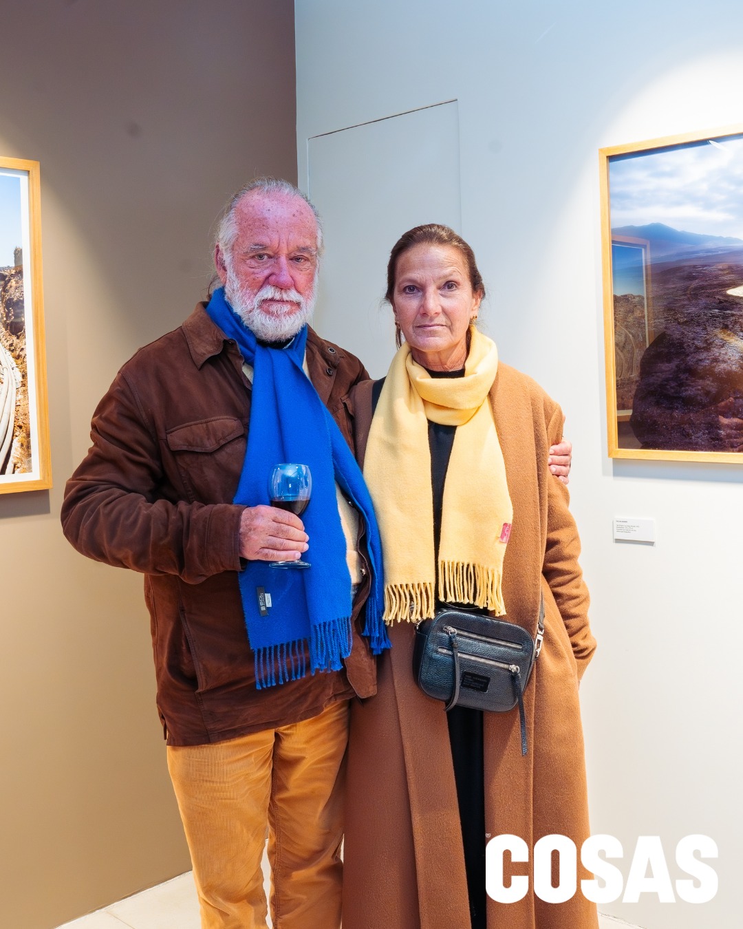 Manongo Mujica y Pauline Barberi