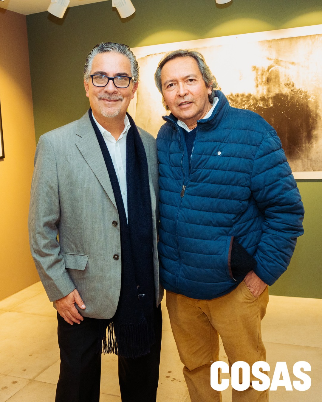 Eduardo Lavado y GianCarlo Carbone