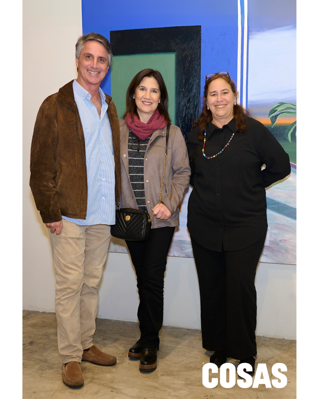 Pedro Larrañaga, Johanna D’angelo y Giselle Mulánovich