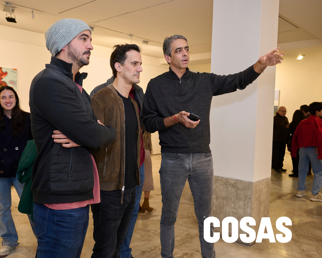 Sergio Fernández, Jorge Beartl y Rodrigo Fernández.