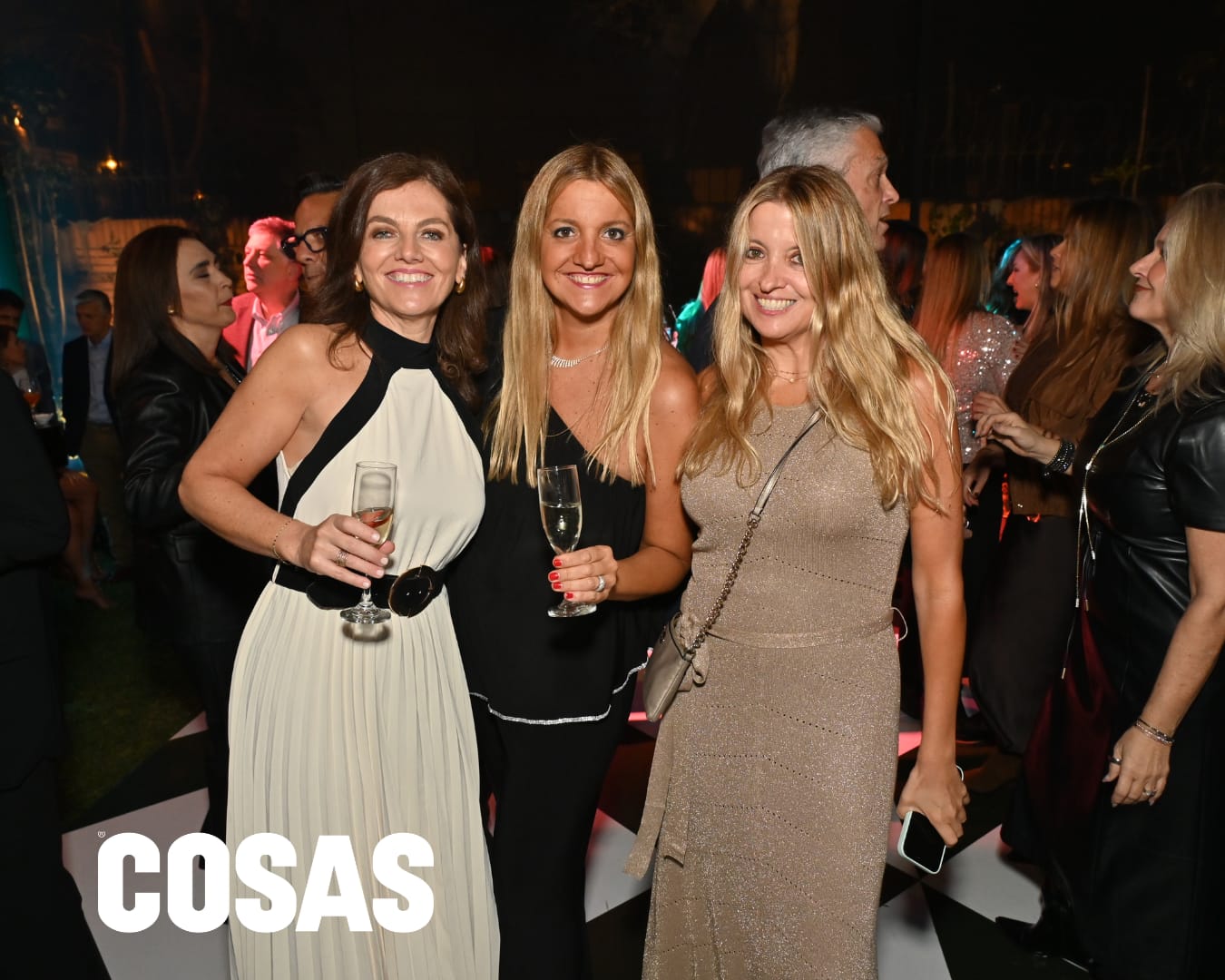 María Lorena Toro, Francisca Saldías y Alejandra Saldías