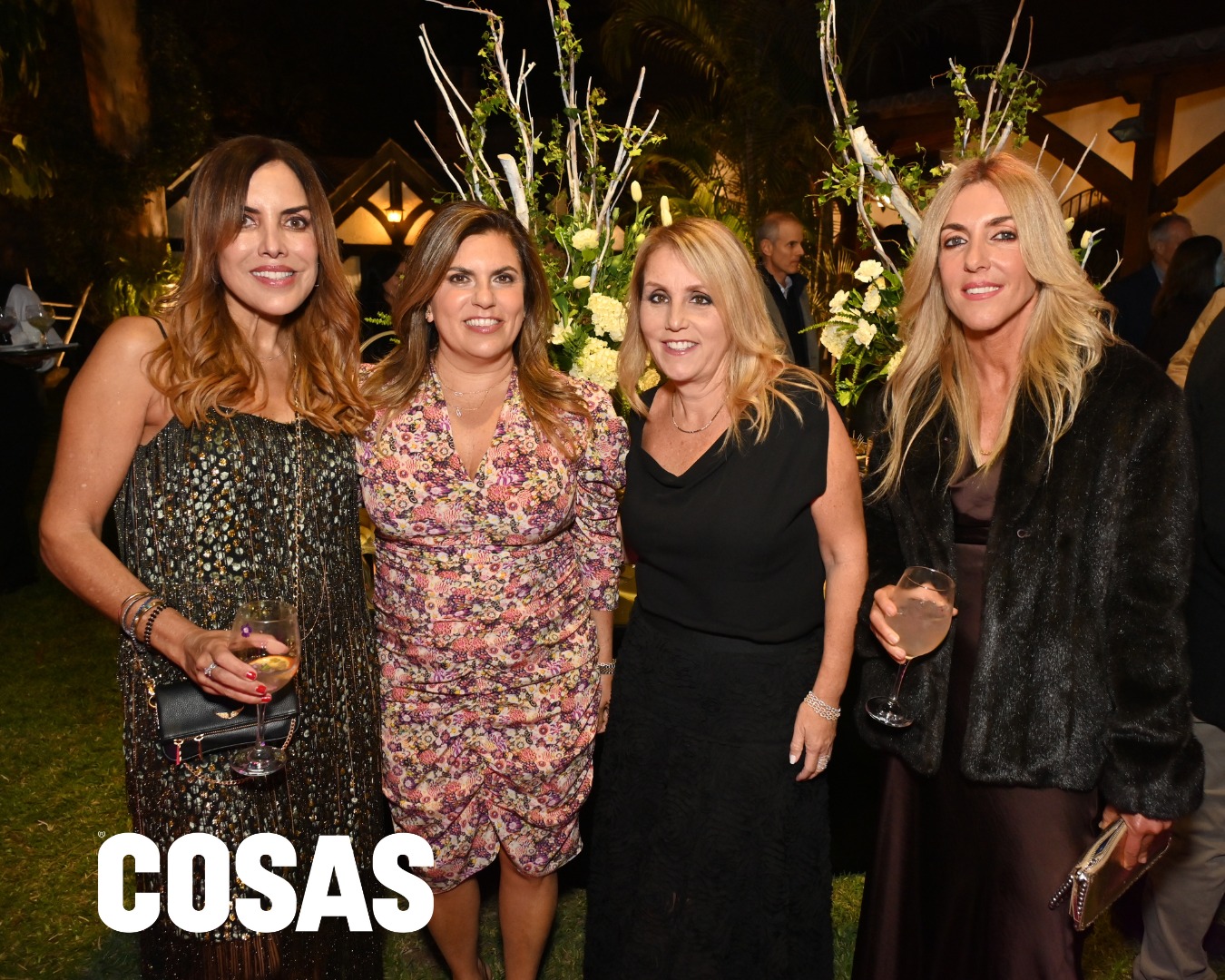 Heidi Harman, Ana Cecilia Farah, Julie Lindley y Marita Saba