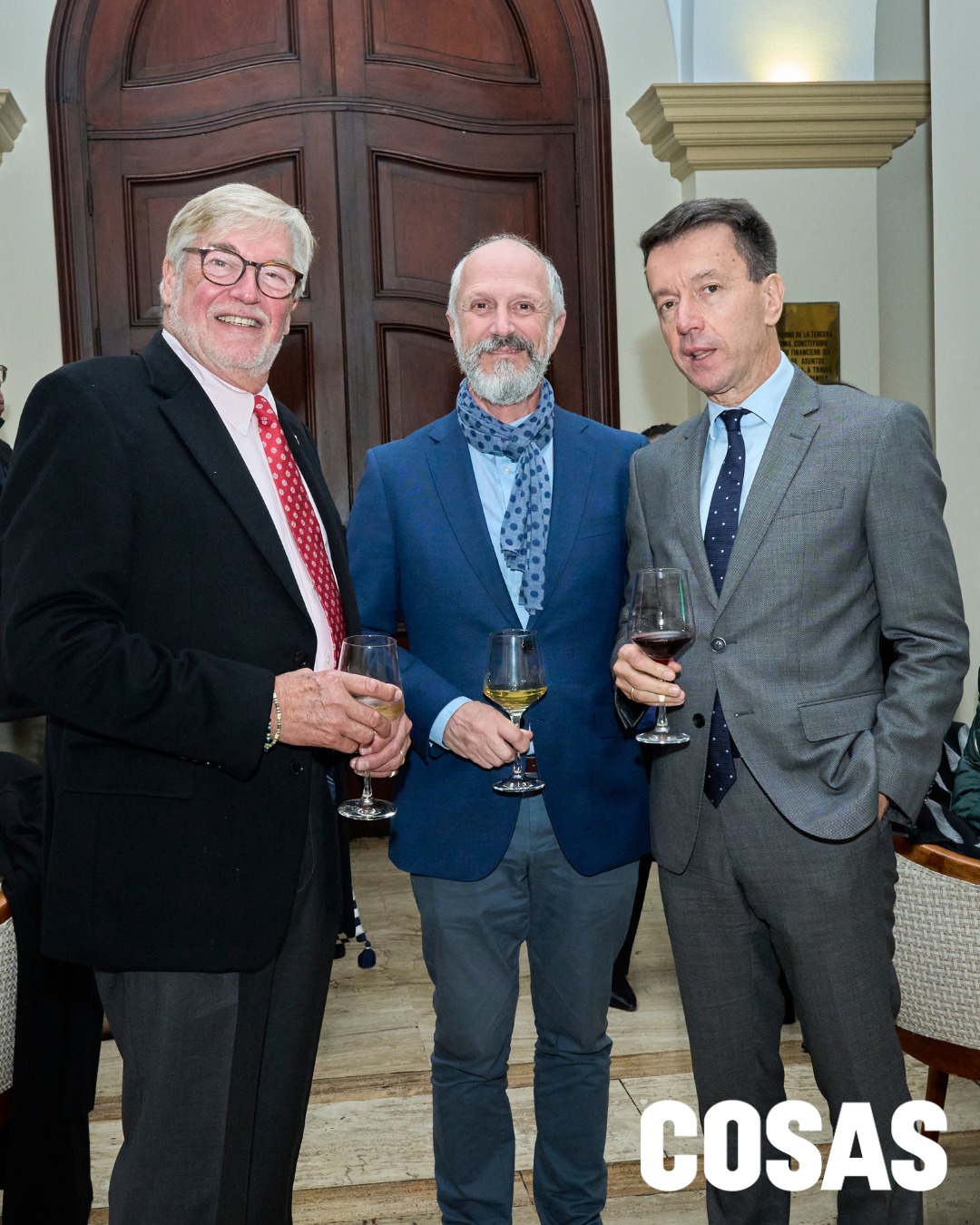 Nicolás Kecskemethy, Julio Albaladejo y José Ignacio Campos