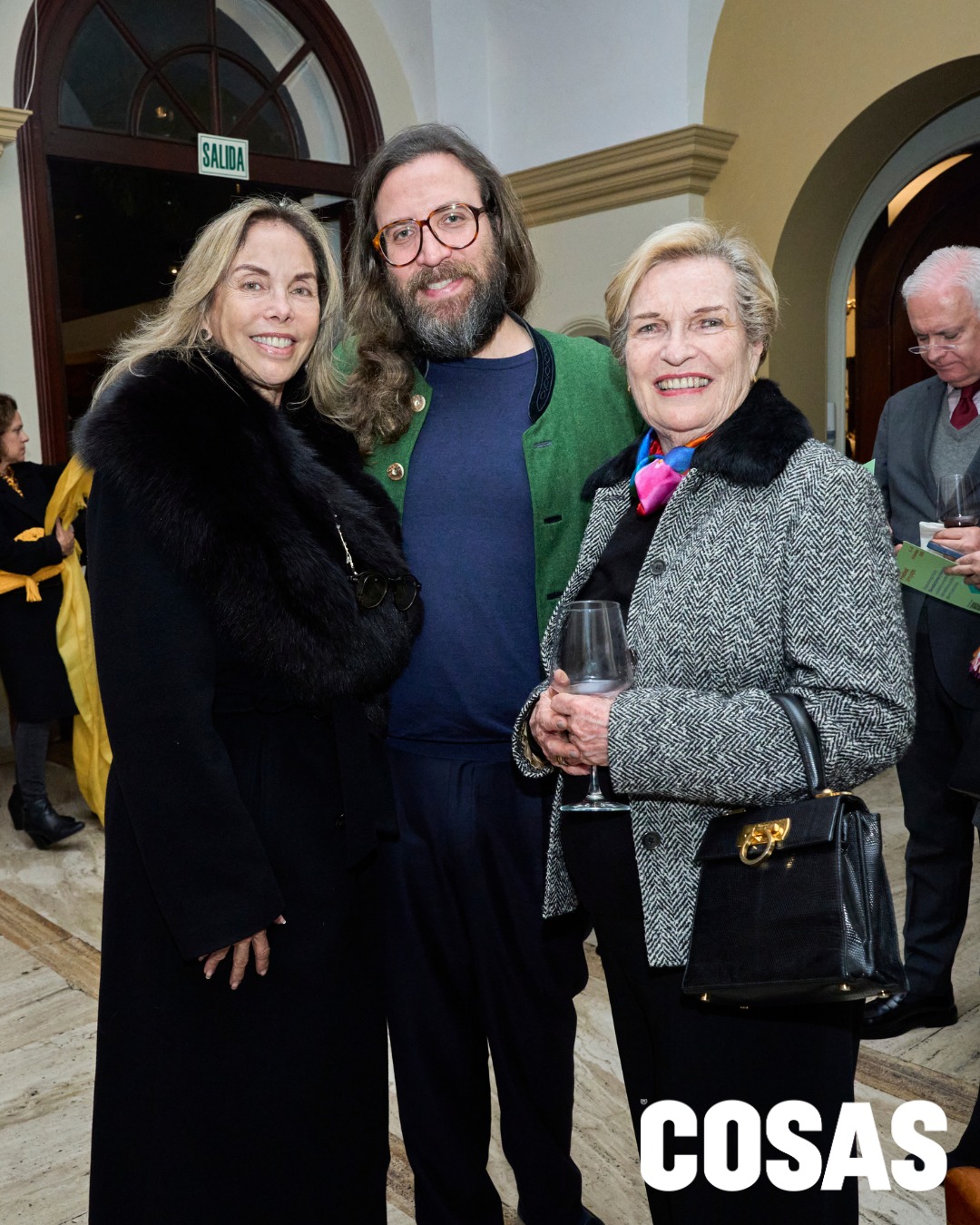 Marilú Vignati, Christian Fuchs e Isabel Fuentes de Barclay