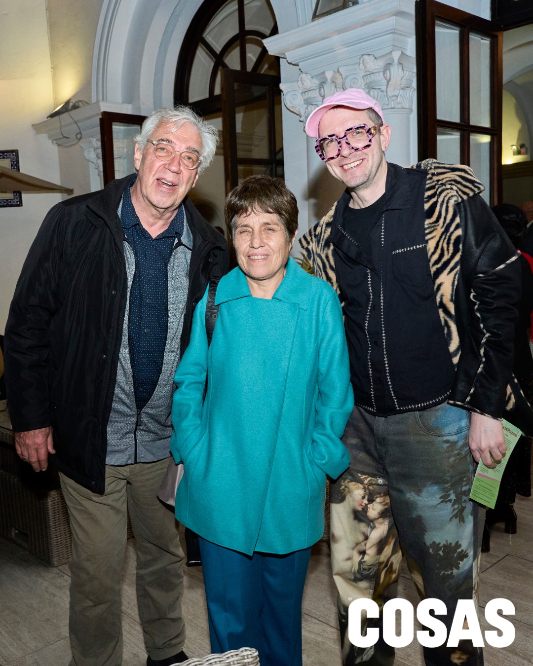 Christoph Bertrams, Violeta Barrientos y Donat Blum