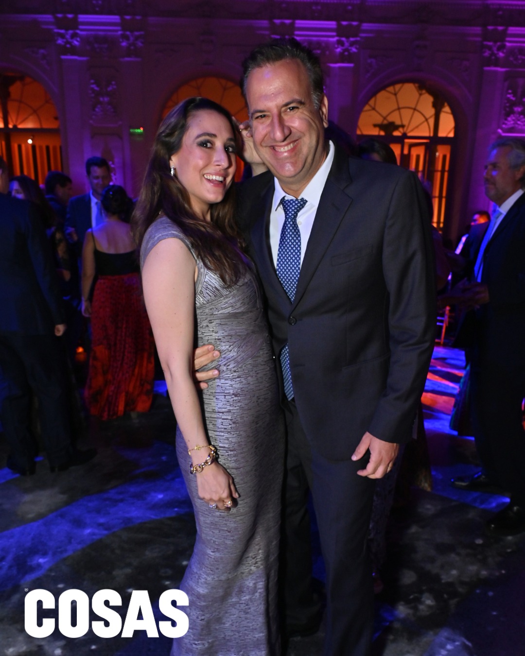 Alejandra Santistevan y Ángelo Pinasco