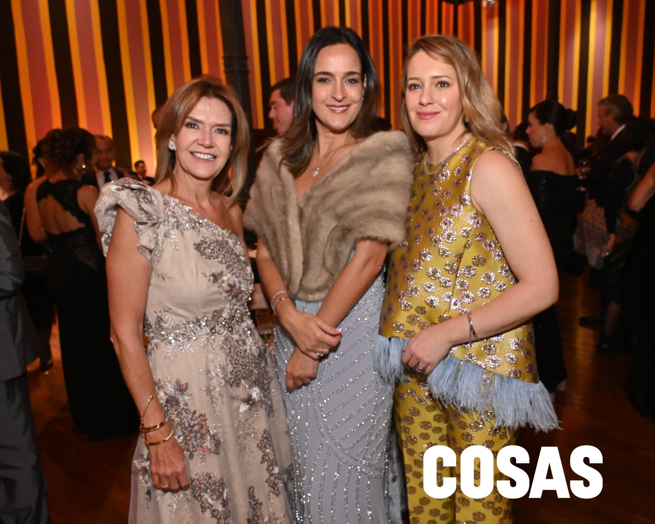 Alexandra Stewart, Carolina Panizo y Thalía Durand Neuhaus