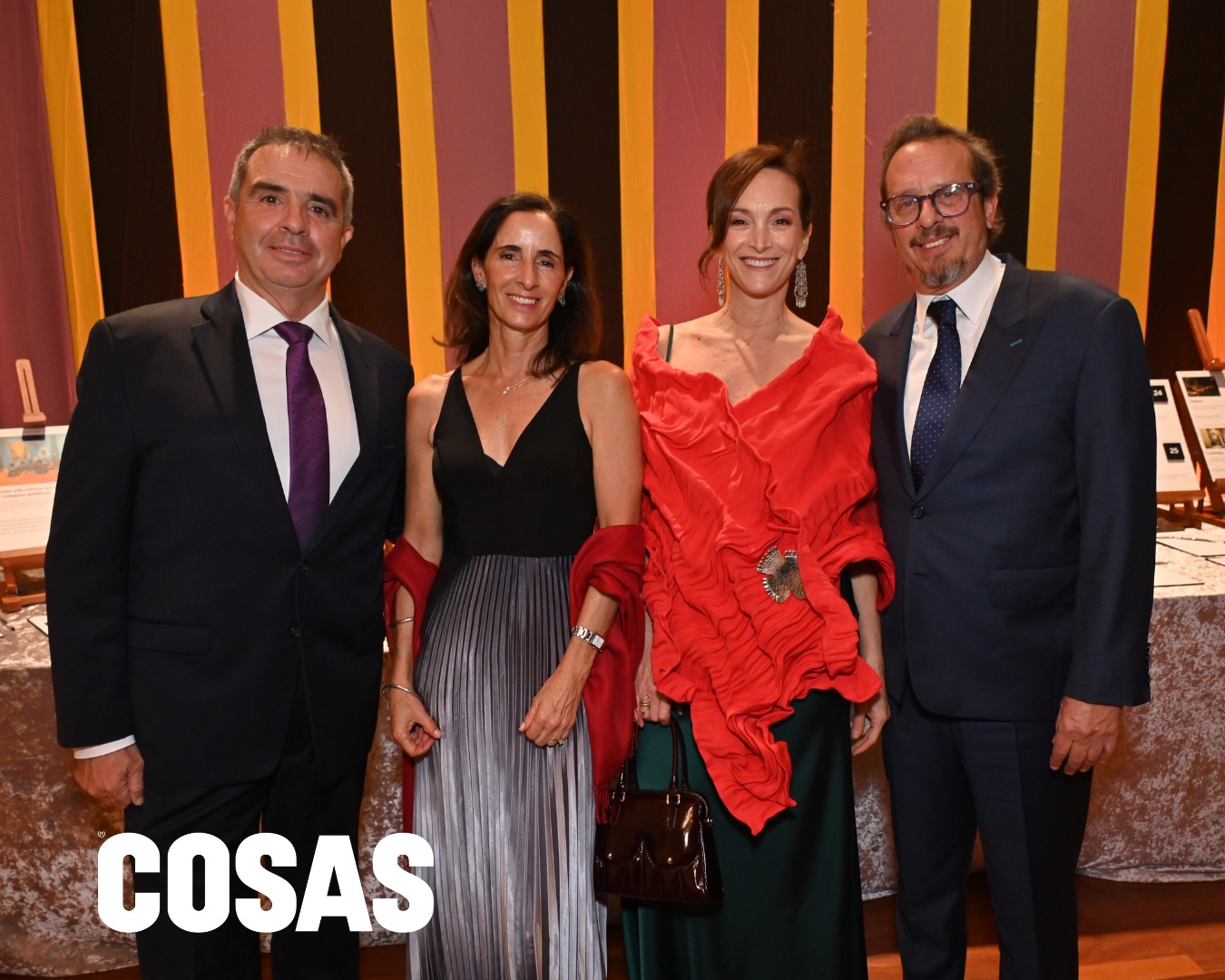 Guillermo Ferreyros, Úrsula Ricketts, Vivian Fiedler y Fernando Cárdenas