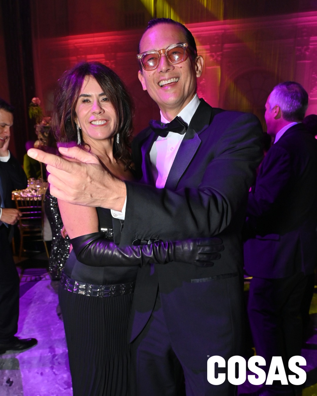 Ana María de Bracamonte y Arnold Wu